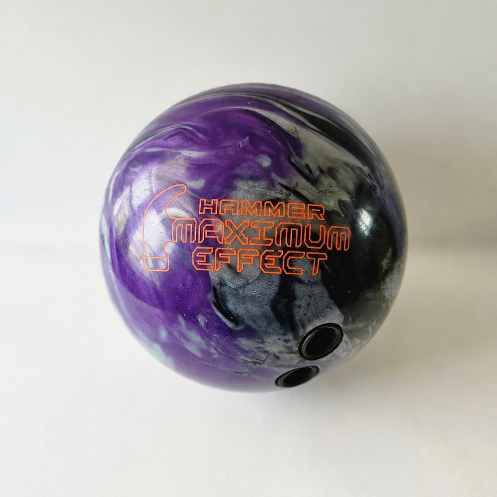 Hammer Maximum Effect Bowling Ball 14lb Hybrid Reactive - Lime Purple Silver